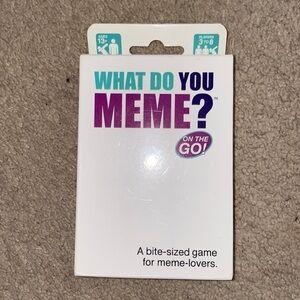 What Do You Meme? On The Go Card Game